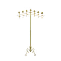 Brass Candelabra, 7 Branch