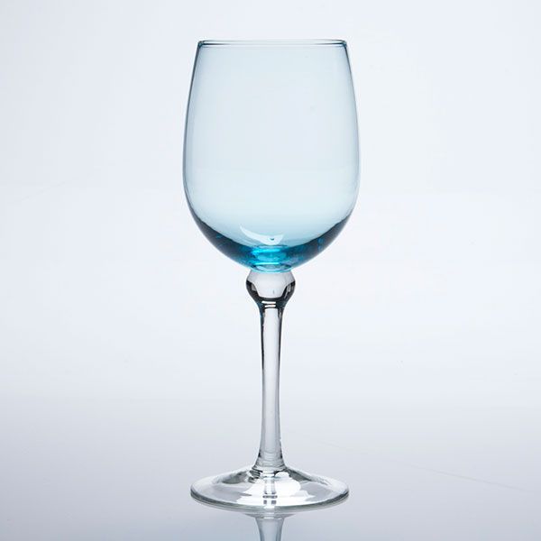 auqamarine 16 ounce wine glass