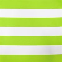 Lime and White 3" Stripe