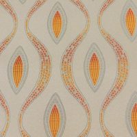 Tangerine and Gray Eclectic