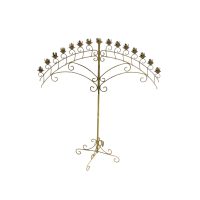 Brass Candelabra Fan