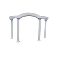 White Colonnade Arch, Half Circle