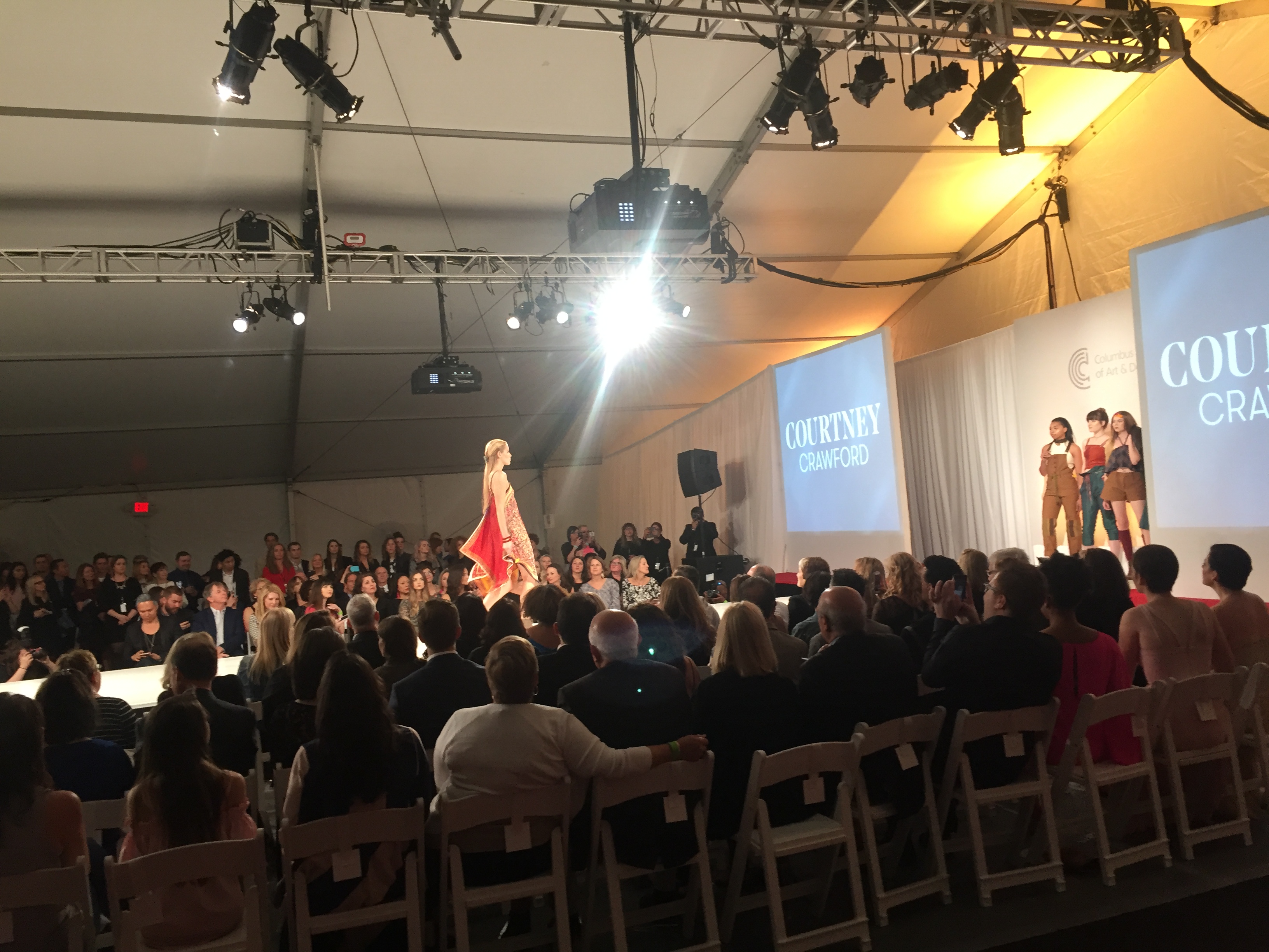 ccad fashion show Lasting Impressions Event Rentals