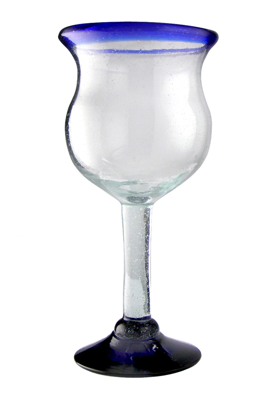 Blue 16 oz Wine Glass Lasting Impressions Event Rentals