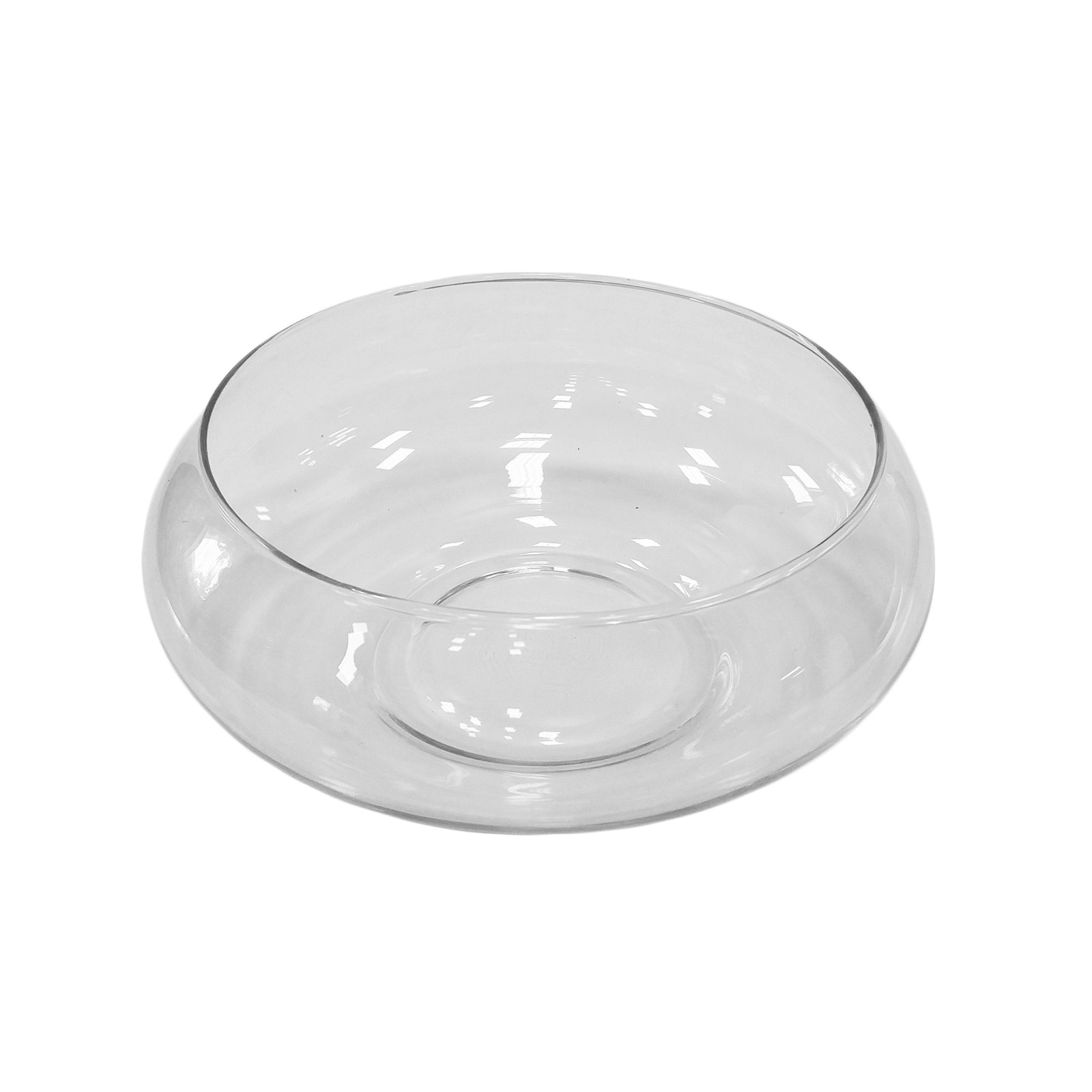 Large Glass Bowl With Lid