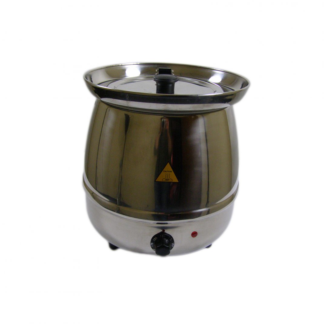 Stainless Electric Soup Kettle Lasting Impressions Event Rentals