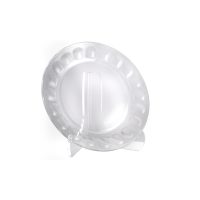 Thumbprint Glass Plate