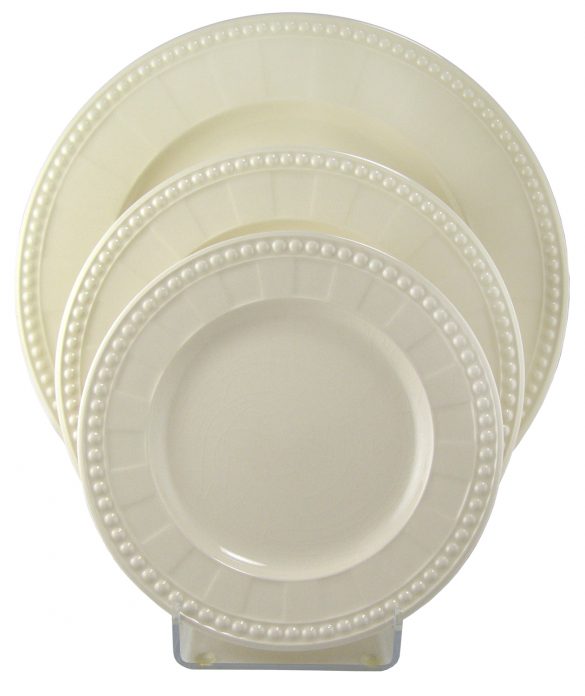 Ivory 7 inch plate