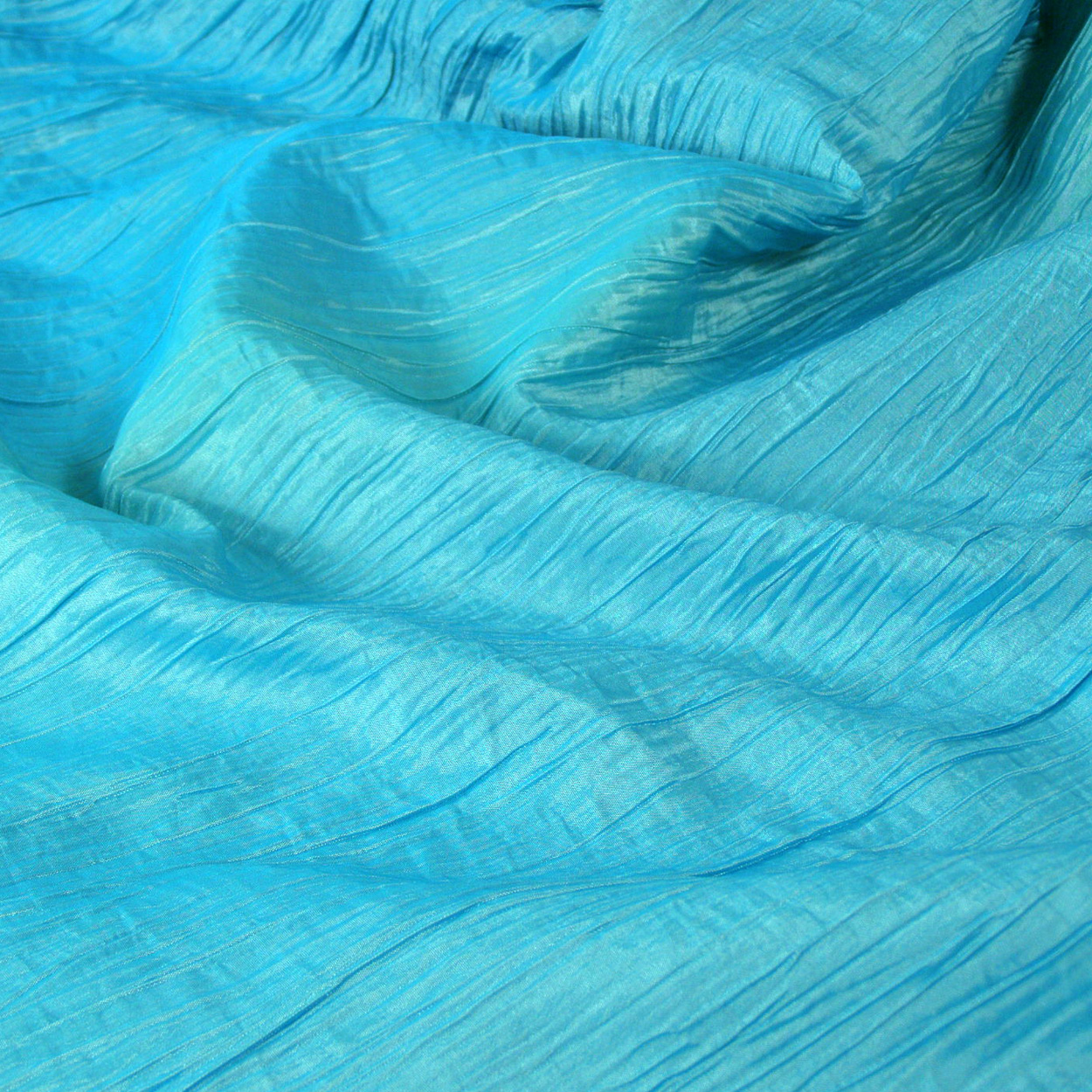Turquoise Crinkle