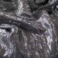 Dark Silver Iridescent Crush