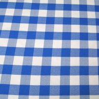 Royal Blue Gingham Check