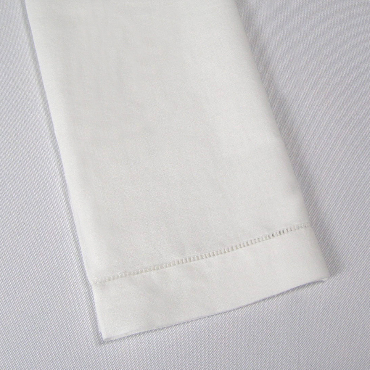 White Hemstitch Linen Napkin