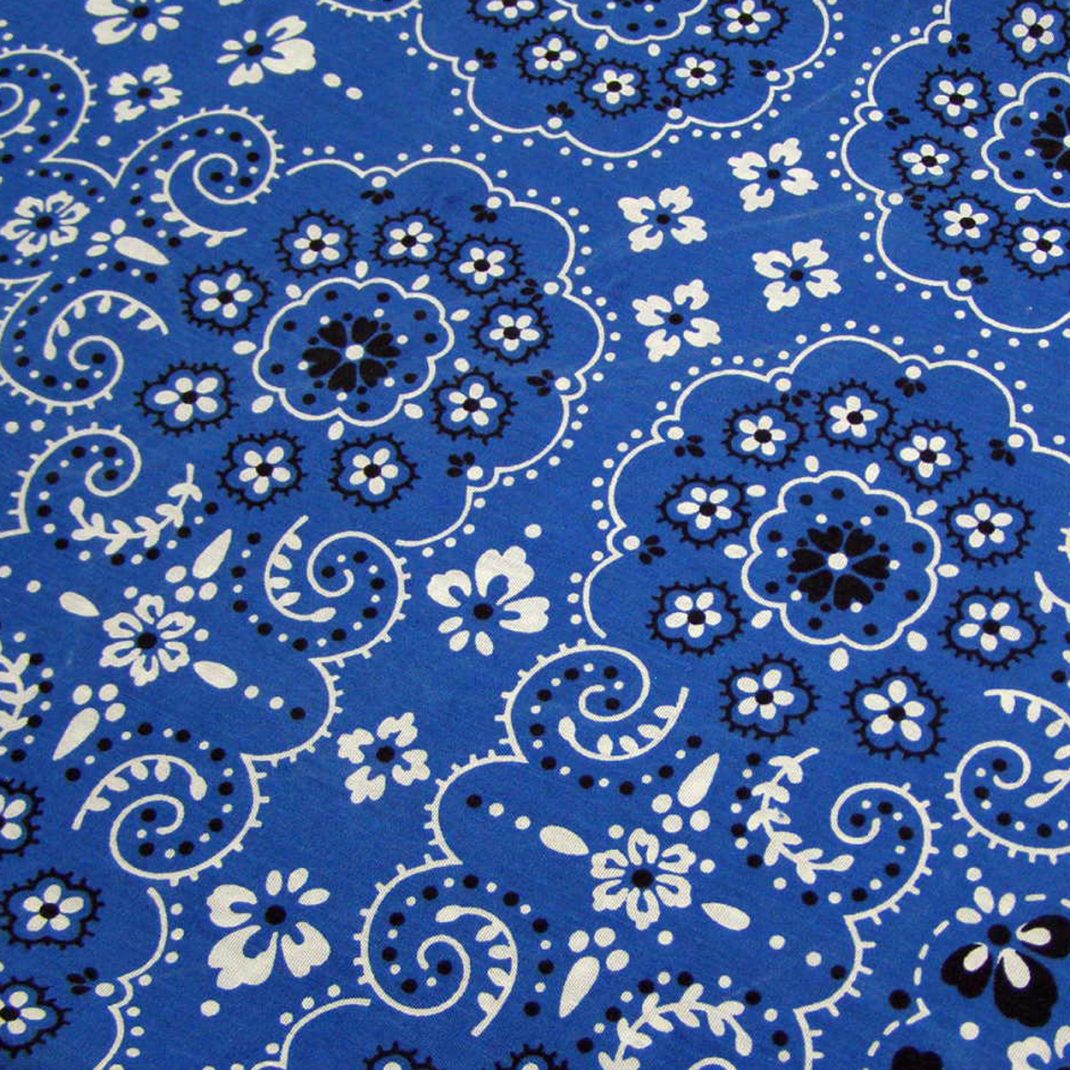 Blue Bandana Print - Lasting Impressions Event Rentals