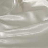 Ivory with Brown Satin